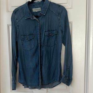 Denim Long Sleeve Shirt